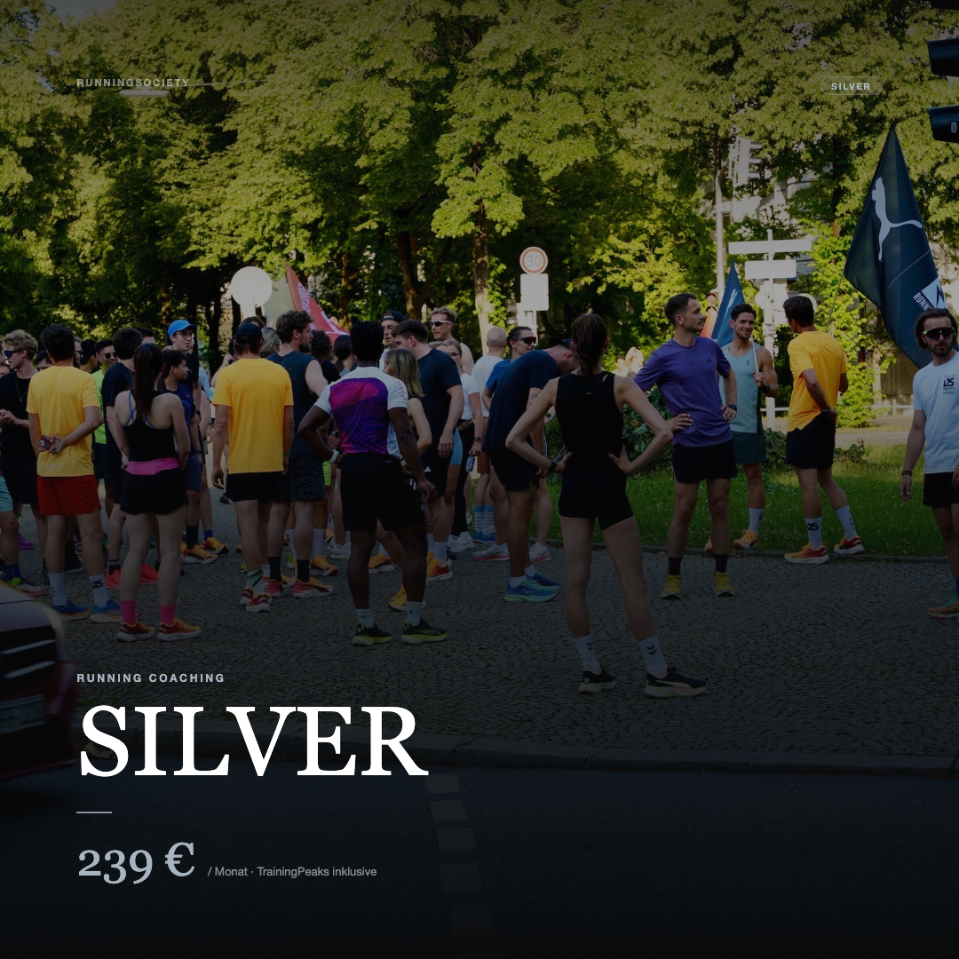 RUNNING COACHING · SILVER LEVEL